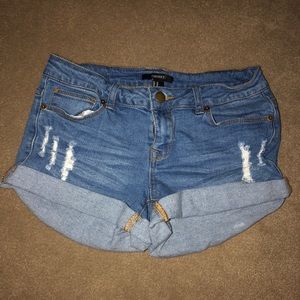 Distressed Shorts